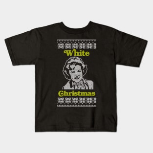 White Christmas Kids T-Shirt